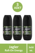 Jagler Roll-On Energy Erkek 50 ml 3 Adet - 1