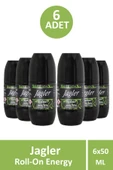 Jagler Roll-On Energy Erkek 50 ml 6 Adet - 1