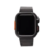 Apple Watch 44mm Zore KRD-126 Sert Kasa Koruyuculu Metal Kordon - 9