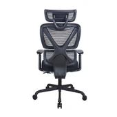 Unique-SX Yönetici ve Çalışma Koltuğu - Siyah 74x119.5-129x65.5 cm - 4