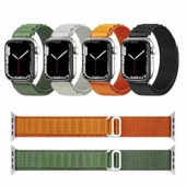 Apple Watch 10 46mm Zore KRD-74 Hasır Kordon - 4