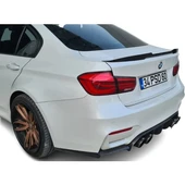 Bmw F30 3 Serisi 2012-2018 M4 Style Spoiler (Plastik) (Boyasız) - 1