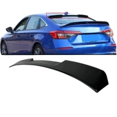 Honda Civic Fe 2021-2023 M4 Style Cam Üstü Spoiler (Plastik) (Boyasız) - 1