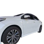 Toyota Corolla Custom Yan Marşpiyel (Plastik)(Boyasız) - 1