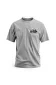 Kısa Kollu Yanlı Küçük Filistin Arapça Ve Ingilizce Renkli Yazısı Dijital Baskılı Unisex S - 2xl T30 - 2