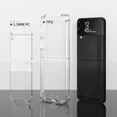Galaxy Z Flip 3 Kılıf Zore Nitro Anti Shock Silikon - 5