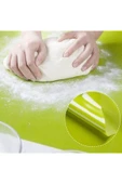 40*50 cm Silikon Ölçekli Kullanımı Kolay Hamur Açma Matı Ekmek Mantı Makarna Hamuru Yoğurma - 3