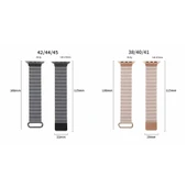 ​​​Apple Watch 42mm KRD-78 PU Deri Kordon Strap Kayış - 2