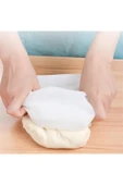 Orta Hamur Torbası Silikon Şeffaf Hamur Yoğurma Torbası Ekmek Makarna Mantı Hamuru Kolay Yo - 2