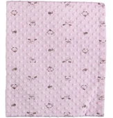 Desenli Nohut Bebek Battaniye Premium Kalite Yumuşak Sıcak Tutan Battaniye Hediyelik  82*90 cm - 3