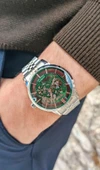 Lee Cooper LC08036 Otomatik Mekanizma İskelet Kadran 5 Atm Su Geçirmezlik Metalik Renk Erkek Kol Saati - 6