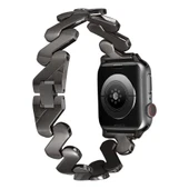 ​​​Apple Watch 38mm Kordon KRD-80 Metal Strap Kayış - 3