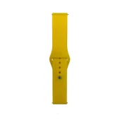 Gear S2 Band Serisi 20mm Klasik Kordon Silikon Strap Kayış - 1