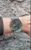 Lee Cooper LC08036 Otomatik Mekanizma İskelet Kadran 5 Atm Su Geçirmezlik Metalik Renk Erkek Kol Saati - 5