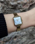 Lee Cooper LC08138 Kare Kadran Minimal Tasarım 3 Atm Su Geçirmezlik Kadın Kol Saati thumbnail 1