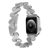 ​​​Apple Watch 38mm Kordon KRD-80 Metal Strap Kayış - 2