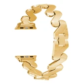 ​​​Apple Watch 7 41mm Kordon KRD-80 Metal Strap Kayış - 10