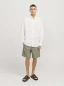 JACK JONES Erkek Keten Şort 12274968 - 4