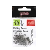 Captain 5031 Hoked Klips 10lu Paket Black Nikel  6 - 2