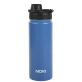 Noki Vidalı Kapak Taşıma Kulplu Çelik Termos Matara 540 ml (T-0126) - 1