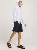 JACK JONES Erkek Keten Şort 12274968 - 3