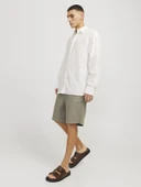 JACK JONES Erkek Keten Şort 12274968 - 5