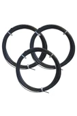 Wilson 3 Adet Revolve Spin 1,25 Mm. Kordaj 12 Metre Siyah - 1