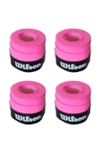 Wilson Comfort Bowl O'grips 4 Adet Grip, Tenis Raketi Gribi Pembe - 1