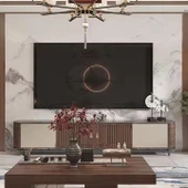 Alternatif Kaplama UV PVC Mermer Panel Elegant1 Adet 60x120cm Ev Ofis Otel Duvar Kaplama Paneli - 3