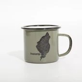 FreeCamp Campers Emaye Mug 350ml Yeşil - 1