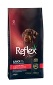 REFLEX PLUS KUZU ETLİ JUNİOR YAVRU KÖPEK MAMASI 15 KG - 1