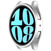 Sneezy Samsung Galaxy Watch 5 Pro PC Sert Dış Kasa Koruyucu  Gümüş - 2