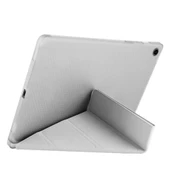 Samsung Tab A9 Plus X210 11 İnç Katlanabilir Kalemlikli Standlı Akıllı Kılıf  Gri - 2