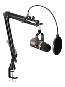 Havit Gamenote GK63 PRO RGB Gaming Profesyonel Oyuncu Yayıncı Mikrofonu ve Masa Standı - 1