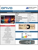 Onvo 65OVF9001UQ 4K Ultra HD 65'' 165 Ekran Uydu Alıcılı Google Smart QLED TV - 4