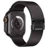 Apple Watch Ultra 49mm Zore KRD-121 Metal Hasır Kordon thumbnail 3