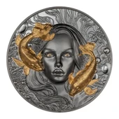 AgaKulche Su Tanrıçası Gümüş Sikke Coin - 1