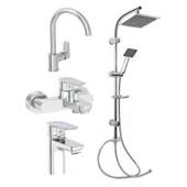 Artema Flow Soft Lavabo Eviye Banyo Batarya GMS Karine Duş Seti - 1