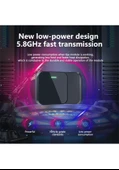 Cbtx Pl8 Carplay / Android Auto Kablosuz Video Kutusu Araç Akıllı Carplay Adaptörüne Kablolu - Karbon Fiber Doku - 2