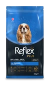 REFLEX PLUS SOMONLU MİNİ VE KÜÇÜK IRK YETİŞKİN KÖPEK MAMASI 3 KG - 1