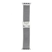 Apple Watch 44mm Zore KRD-25 Metal Hasır Kordon - 3