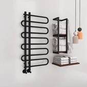 Zante Dekoratif Havlupan 500x1000 Mat Siyah - 1