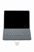 iPad Air 11 Uyumlu 4/5 Nesil M2/M3 Ledli 360° Manyetik Standlı Touchpadli Katanya Klavyeli Kılıf thumbnail 1
