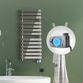 TAHITI Elektrikli Havlupan 500x950 Krom  (Musa Termostat) 300W - 1