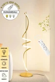 Ömür Avize peri  Özel Tasarım Modern  3renk Ledli kumandalı   dimmer uyumlu Lambader - 1