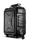 Magicvoice MV-2015 Max 300W USB-SD-BT Siyah 1E-1Y Mikrofonlu Aktif Hoparlör - 1