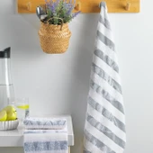 Schafer Home Alessa 2 li Kurulama Bezi 40x60 Cm-Antrasit - 1