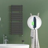 TAHITI Elektrikli Havlupan 500x950 Antrasit Texture (OnOff Düğmeli) 600W - 1