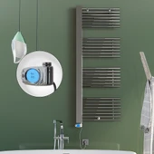 MALE Elektrikli Havlupan 600x1600  Krom (Musa Termostat) 600W - 1