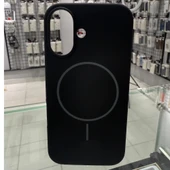 iPhone 16 MagSafe Yumuşak Silikon Kılıf – Lansman İçi Kadife Dokulu, Kablosuz Şarj Destekli Siyah - 1